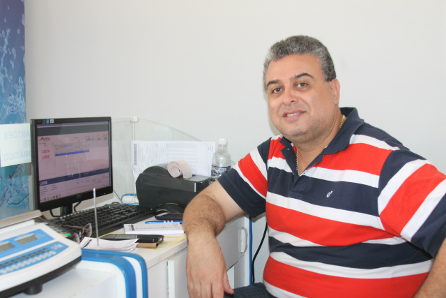 Robson Rodrigues, proprietário da Casa do Sorvete (foto: Fábio Jorge)