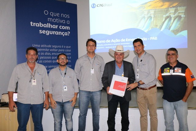 CTG Brasil apresenta plano emergencial da Usina de Jupiá
