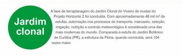 Fibria disponibiliza a 2ª edição do Boletim Direto da Obra do Projeto Horizonte 2