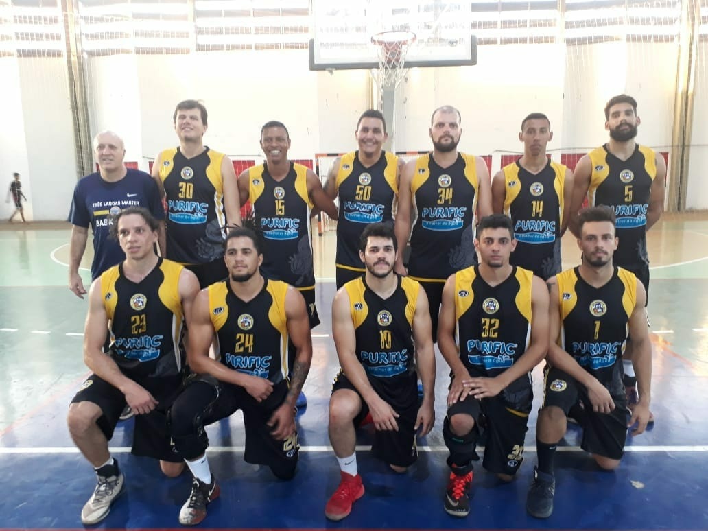 Atletas do Três Lagoas Basketball vão disputar as quartas de final da Liga “Novo Basquete de Mato Grosso do Sul Adulto”. Foto: Divulgação