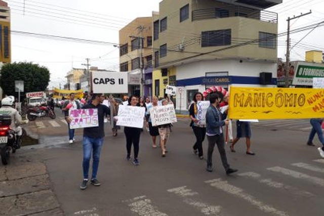 Saúde de Três Lagoas promove Caminhada da Luta Antimanicomial