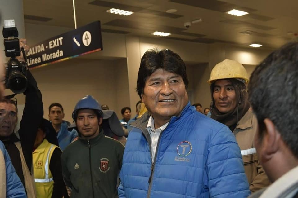 Se Evo disputar eleições e perder, teremos um novo Maduro, diz ex-presidente boliviano Presidente da Bolívia, Evo Morales. Foto: Facebook @EvoMASFuturo