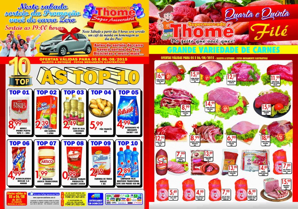 Tablóide de Ofertas Supermercados Thomé