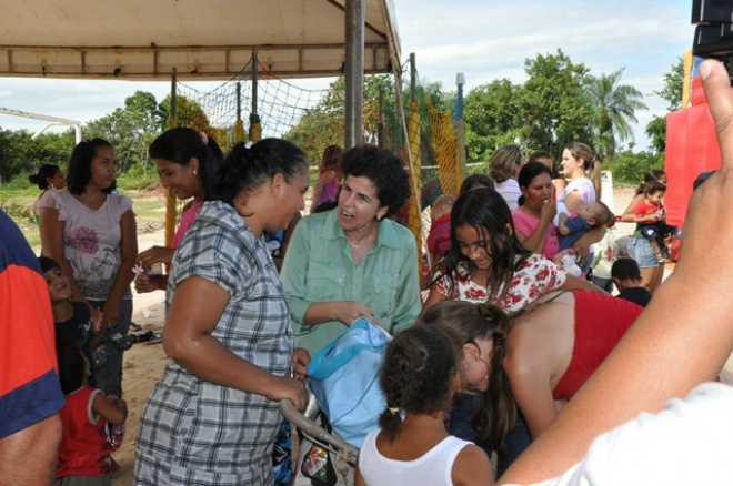 Prefeita Márcia Moura prestigia Festa da Estrelinha
Foto: Assessoria de Comunicação