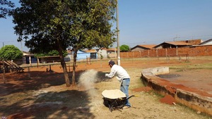 Secretaria de Meio Ambiente utiliza Gesso Agrícola em áreas verdes de Três Lagoas