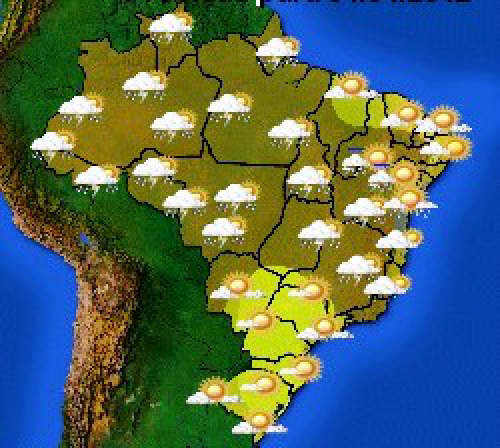 Temperaturas altas em algumas regiões do país
Foto: Divulgação