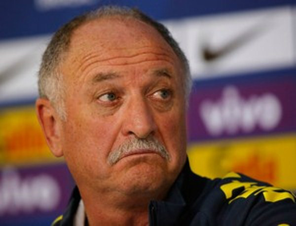 O técnico Felipão entregou o cargo depois da nova e última fragorosa derrota, para a Holanda, por 3 a zero (Foto: Globo Esporte)