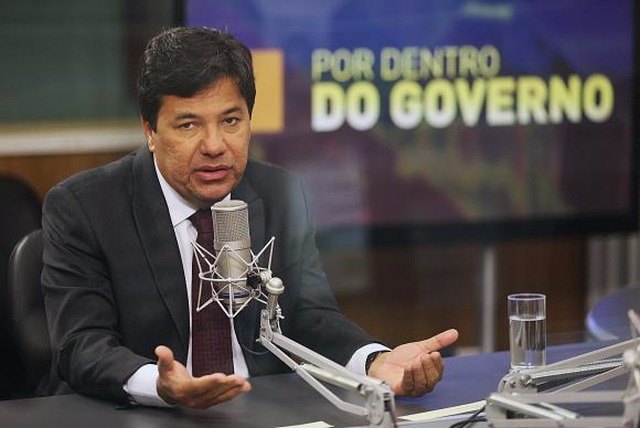 O ministro da Educação,Mendonça Filho, concede entrevista ao programa Por Dentro do Governo, da TV NBR. (Foto: Marcello Casal Jr/Agência Brasil)