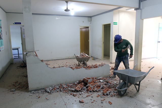 Prefeitura inicia reforma completa do Centro de Especialidades Médicas Reforma começou na semana passada. Foto: Divulgação