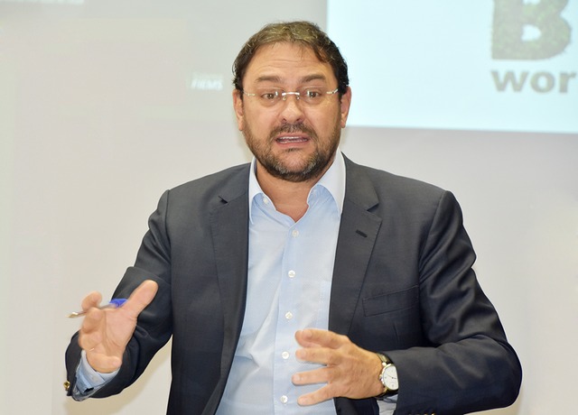 Pacote lançado pelo governador paulista preocupa indústrias de MS O presidente da Fiems, Sérgio Longen, está preocupado que o pacote paulista de incentivos tenha impacto negativo no desenvolvimento do MS. Foto: Divulgação