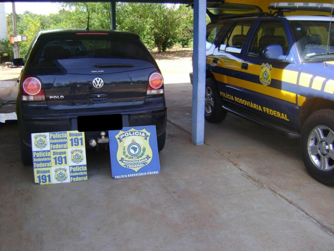PRF recupera dois veículos roubados em Água Clara Dois veículos roubado foram recuperados no mesmo dia pela a Polícia Rodoviária Federal na BR 262
Foto: PRF