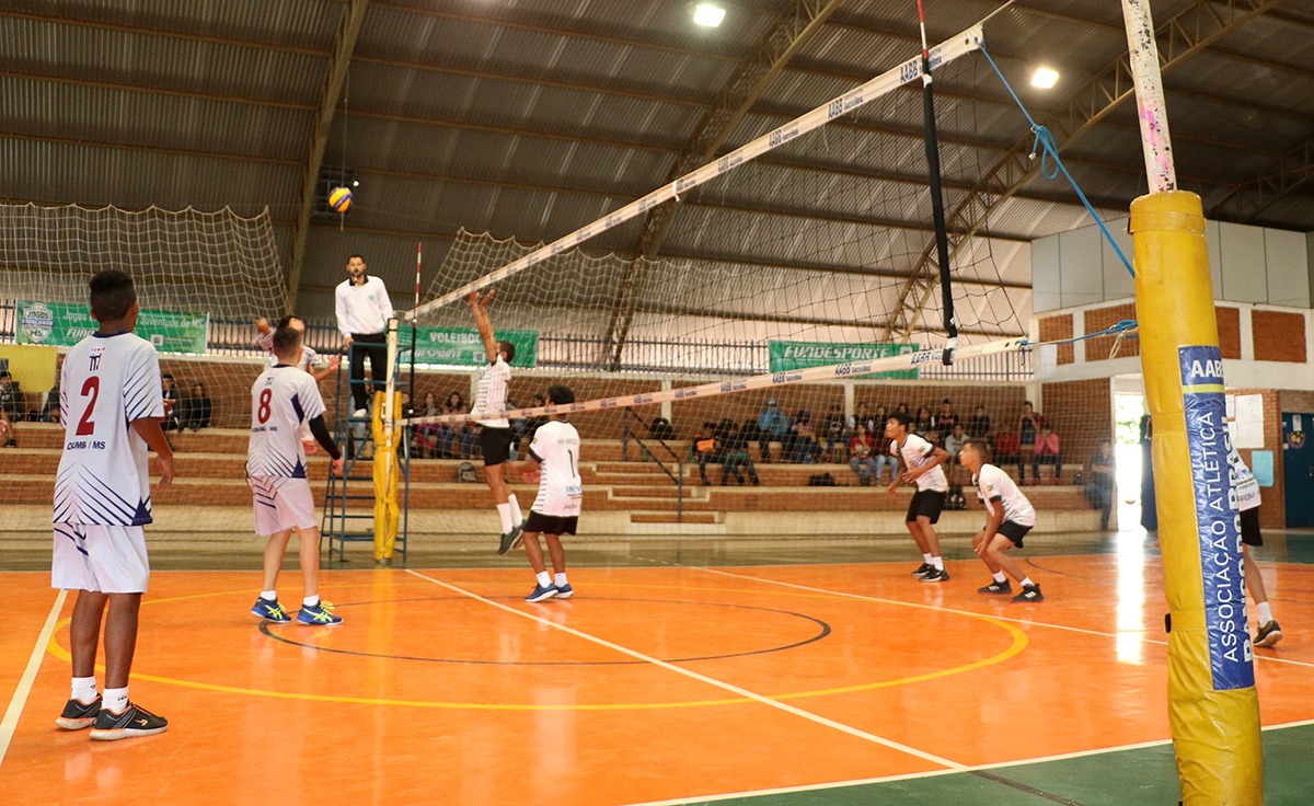 Três Lagoas está nas semifinais de basquete, handebol e vôlei nos Jogos Escolares da Juventude Foto: Divulgação