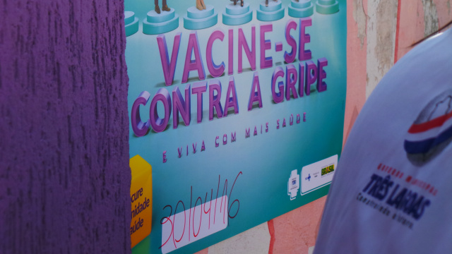 “Dia D” de vacinação contra a gripe irá até as 17h em Três Lagoas O Dia D da campanha foi neste sábado em todo o Brasil. (Foto: Patrícia Miranda)