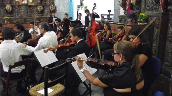 Orquestra de Câmara se apresenta no Festival Cultura Ativa Orquestra de Câmara
Foto: Assessoria de Comunicação