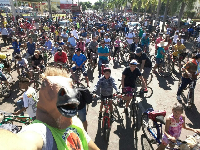 Essa é a quarta edição do Passeio Ciclístico que é realizado em comemoração ao Dia do Trabalho (Foto: Divulgação)