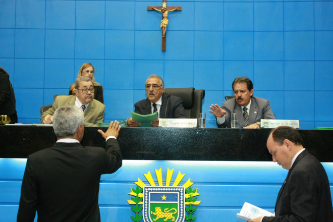 Assembléia Legislativa recebe governador do Estado na reabertura dos trabalhos Assembléia Legislativa
Foto: Midia Max