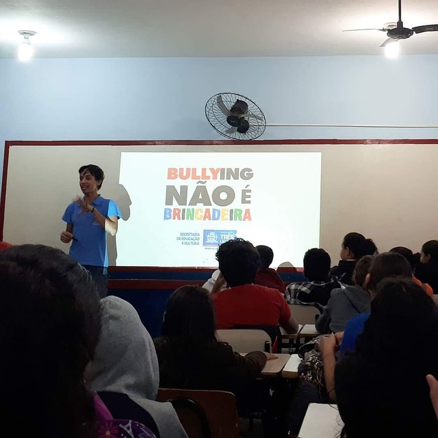 Núcleo de Direitos Humanos realiza Formação sobre o Bullying na Escola Municipal “Odeir Antônio da Silva” foto: Divulgação