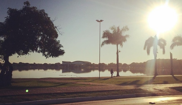 Sol volta a brilhar e temperaturas sobem em Três Lagoas Lagoa Maior. Foto: Gisele Berto