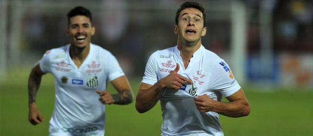 Autor do gol que garantiu o empate do Santos fora de casa, Ronaldo Mendes