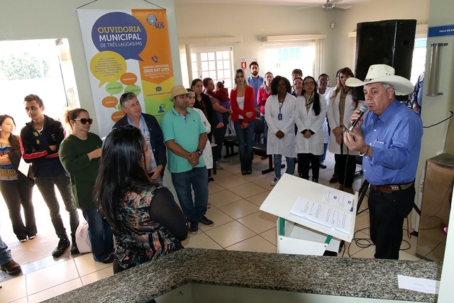 População da ESF Santa Rita passa a ter farmácia na unidade de saúde Foto: Divulgação