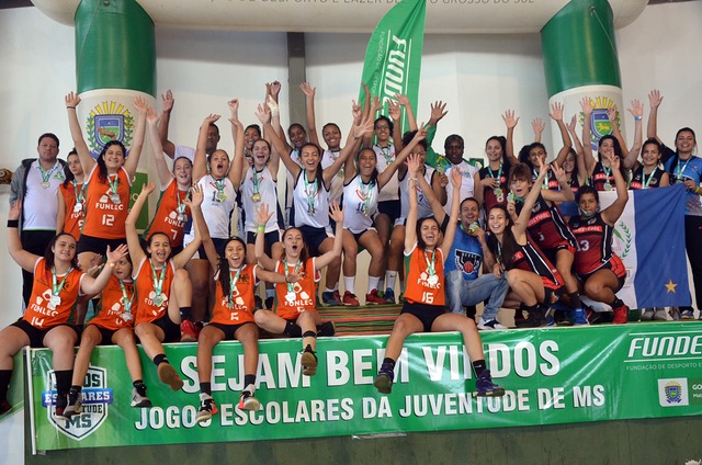 Equipes de Três Lagoas vencem nas três modalidades dos Jogos Escolares e conquistam vaga na Copa dos Campeões Foto: Divulgação