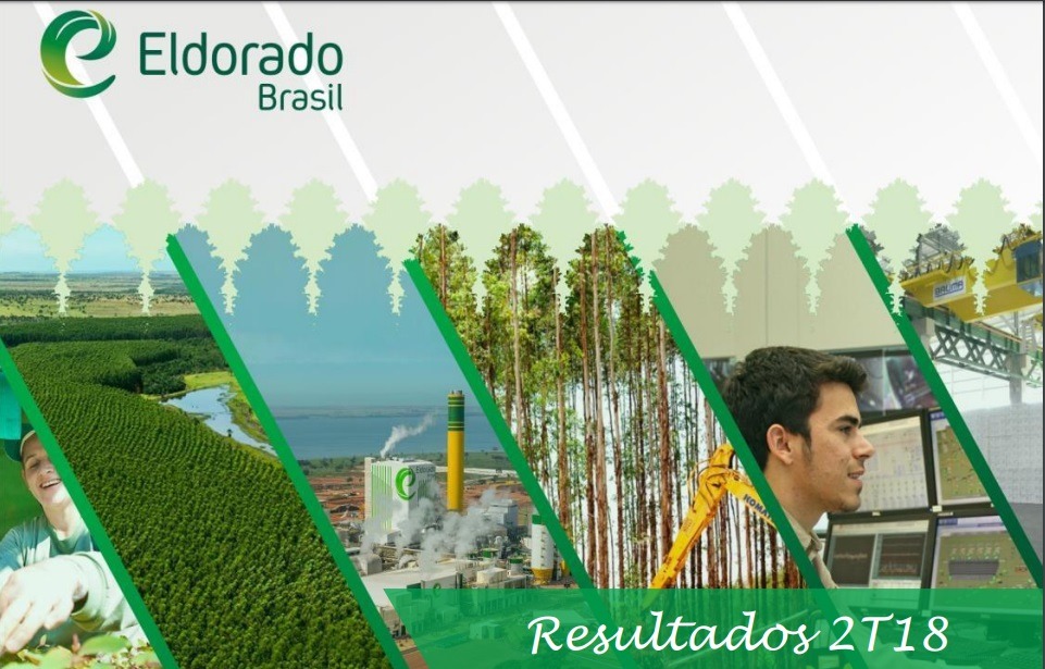 Receita líquida da Eldorado Brasil cresce 39% no 2º trimestre Receita líquida da Eldorado Brasil cresce 39% no 2º trimestre. (Reprodução/Eldorado Brasil).