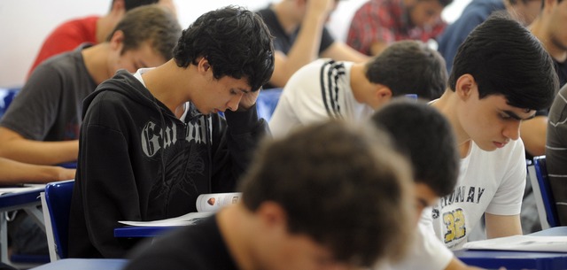 Para ter acesso ao cartão de confirmação, o aluno deve informar seu CPF e a senha cadastrada no momento da inscrição. (Foto: Arquivo/Agência Brasil)