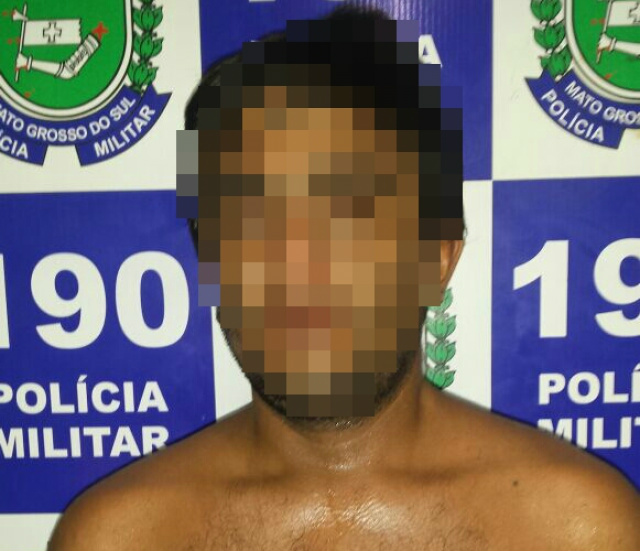 Homem preso por agressão doméstica em três Lagoas (Foto: Assessoria)