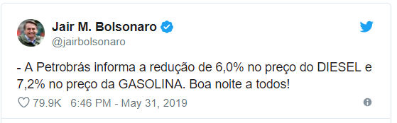 Petrobras reduz preço de gasolina e diesel em R$ 0,13 nas refinarias