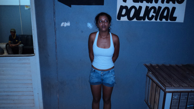Acusada é presa por tráfico de drogas
Foto: Divulgação