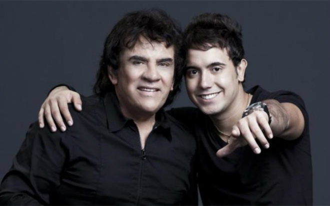 A dupla tem mais de 30 anos de carreira com sucessos lançados e desde de 2009 tem nova formação com o Rafael Belchior ( Mathias )- Foto: Divulgação