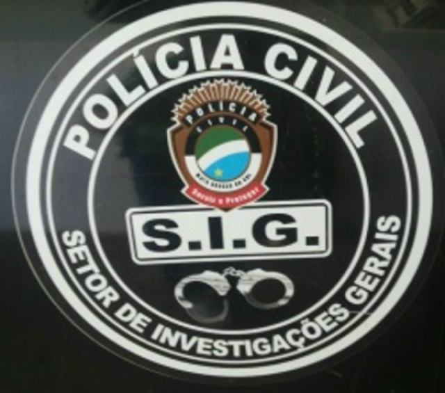 O SIG (Setor de Investigações Gerais) cumpriu o mandado de prisão na tarde dessa quarta-feita (4) (Foto: Divulgação) 