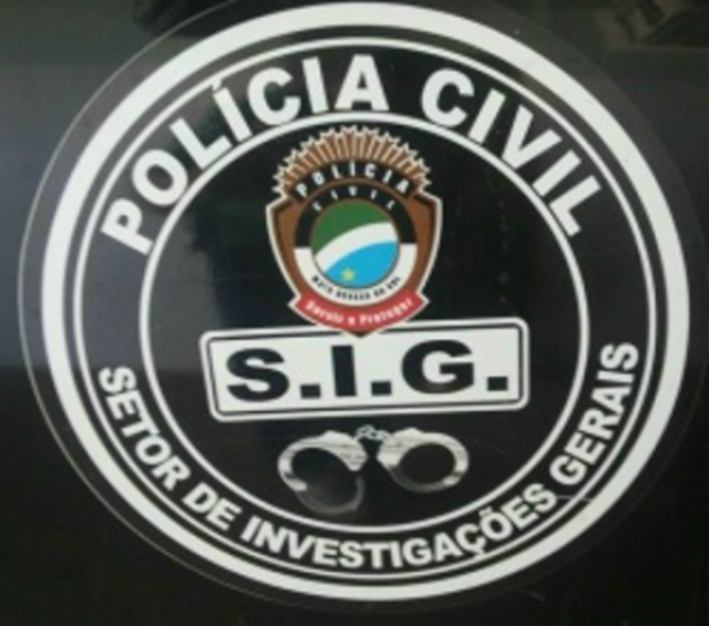 SIG cumpre mandado de prisão no centro de Três Lagoas O SIG (Setor de Investigações Gerais) cumpriu o mandado de prisão na tarde dessa quarta-feita (4) (Foto: Divulgação)