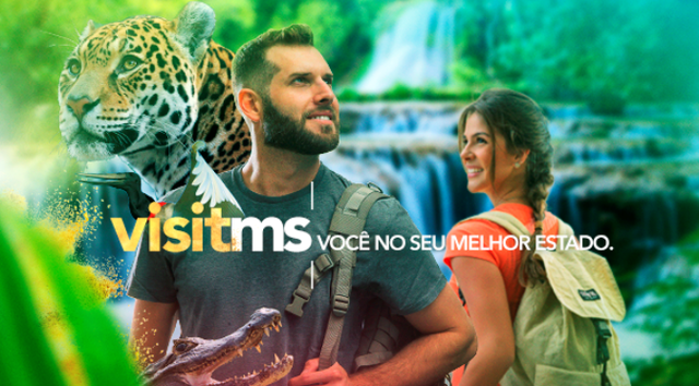 MS 40 anos: Turismo de MS apresenta nova campanha promocional durante ABAV 2017 A campanha tem como conceito mostrar que o Mato Grosso do Sul é um destino plural e que atende a diversos segmentos de turismo e perfis de público. (Foto: Divulgação/Assessoria)