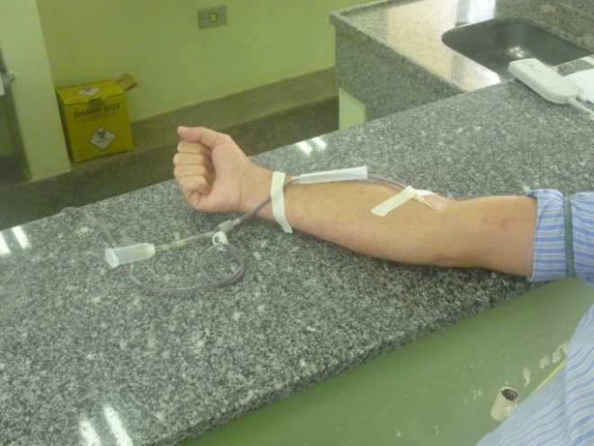Hemonúcleo de Três Lagoas não abrirá no carnaval Cerca de 15 pessoas doam sangue diariamente no Hemonúcleo de Três Lagoas
Foto: Arquivo/Perfil News