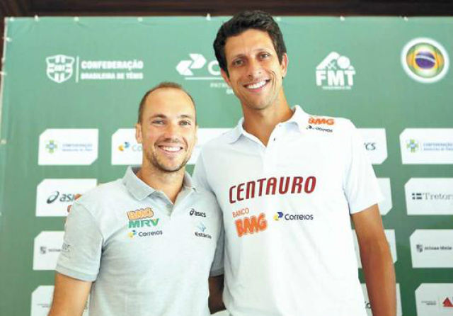 Bruno Soares e Marcelo Melo. (Foto: Divulgação)