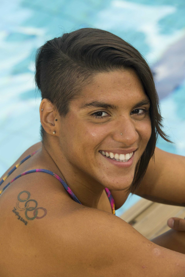 Ana Marcela é a representante da Maratona Aquática. (Foto: Divulgação)