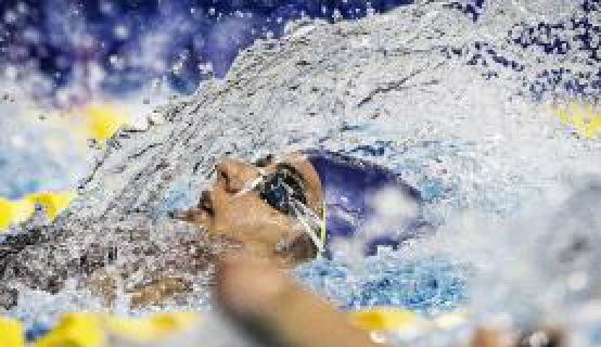 Atletismo, judô e natação garantem medalhas no Parapan Camille ficou com o ouro nos 100 metros costas, classe S9. (Foto: Divulgação/Comitê Paralímpico Brasileiro)