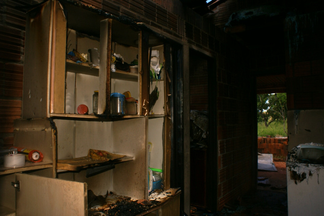 O homem teria ameaçado atear fogo na casa de uma das vizinha que é amiga da
Foto: Guta Rufino