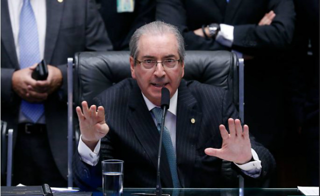 O ex-presidente da Câmara dos Deputados, Eduardo Cunha, que foi afastado de seu mandato de deputado federal no dia 5 de maio (Foto:Pedro Ladeira/Folha de S. Paulo)