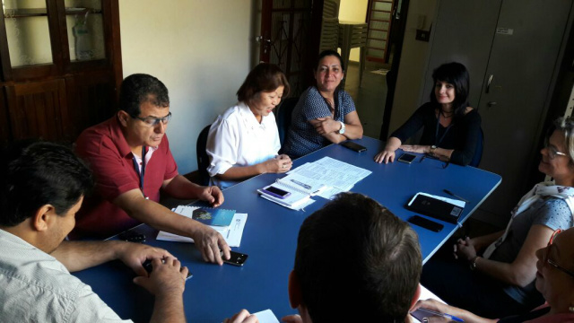 Comitê Técnico ao Vetor Aedes Aegypti realiza primeira reunião Servidores municipais lotados na Secretaria de Saúde realizaram a primeira reunião do Comitê Técnico ao Vetor Aedes Aegypti (Foto: Assessoria)