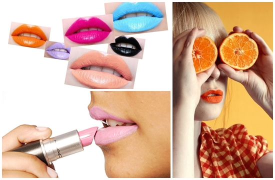 Para cada ocasião uma cor de baton diferente