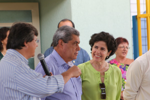 O prefeito de Brasilânda, Antonio Thiago de Pádua agradeceu o governador André Puccinelli pela parceria (Fotos: Ricardo Ojeda)