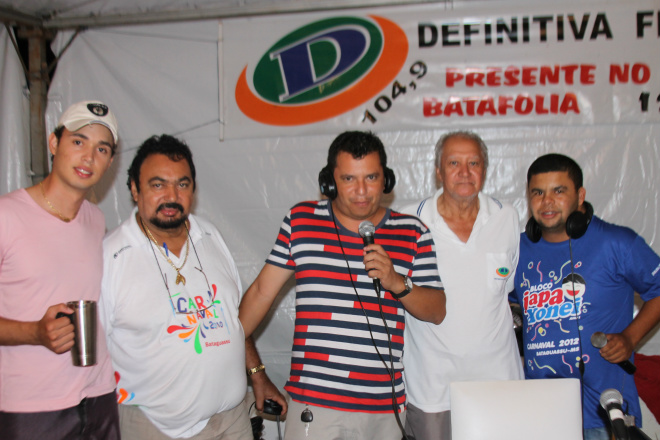Duas emissoras de radio fizeram um pool para transmitir o Batafolia (Foto: Ricardo Ojeda)
