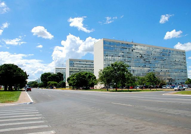 Esplanada dos Ministérios no Distrito Federal (Foto: Divulgação)
