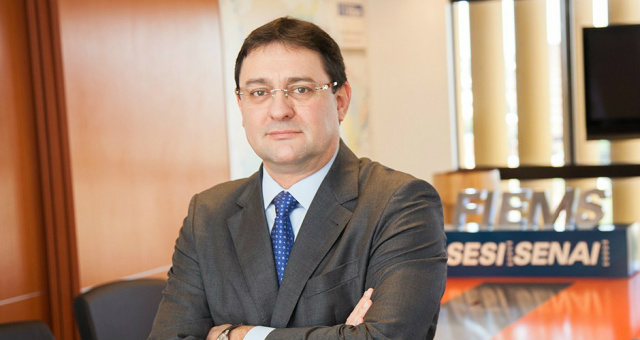Sérgio Longen é presidente da FIEMS. (Foto: Divulgação)