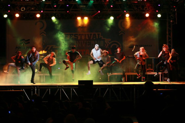 Festival em Ponta Porã retorna em 2015 O grupo de Hip-Hop Funk-se abriu a última noite e agitou a galera (Foto: João Carlos Castro/Mandala