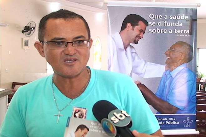 Saúde Pública : Campanha da Fraternidade trabalha esse tema Padre Nivaldo Aparecido dos Santos explica sobre a campanha
Foto: César Esquibel