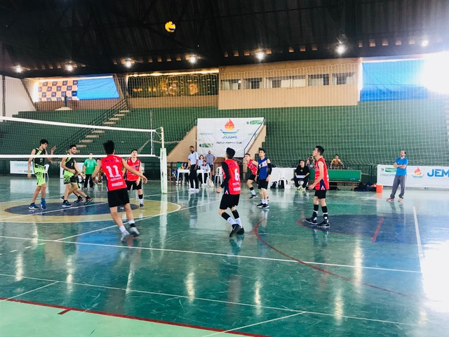 JEMS/JOJUMS de vôlei foi sucesso e trabalho da SEJUVEL supera expectativas O diretor da FUNDESPORTE, Paulo Ricardo Martins, levantou a hipótese de trazer novas competições ao Município (Foto/Assessoria)