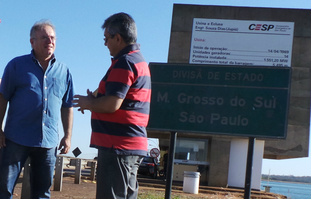 Usinas de Jupiá e Ilha Solteira passam a ser de Mato Grosso do Sul O empresário Hélio Morales Leal, que em 1998, era o então vice-prefeito de Três Lagoas, sempre questionou que as turbinas e a subestação da hidrelétrica de Jupiá (Foto: Tamires Tatye)